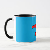 EINE ALPHA-Tasse FLIEGEN Tasse (Links)