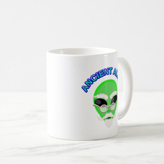 Eine alte Alien Kaffeetasse (VorderseiteRechts)