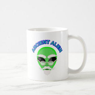 Eine alte Alien Kaffeetasse