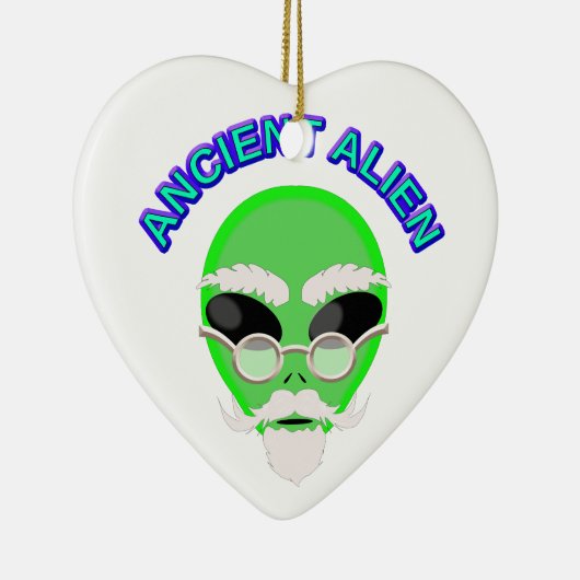 Eine alte Alien Keramikornament (Rechts)