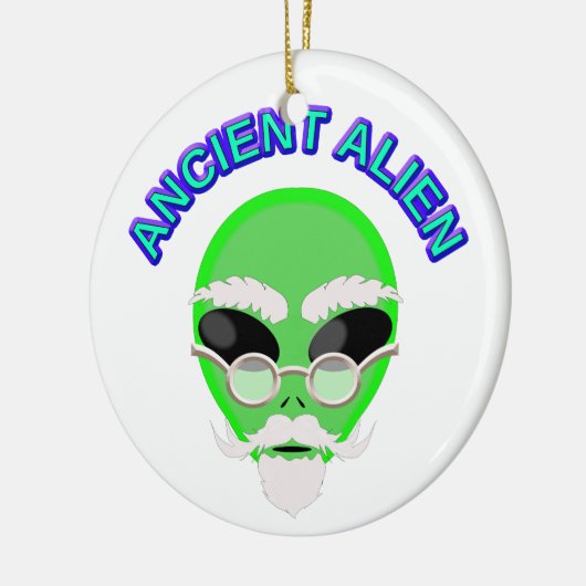 Eine alte Alien Keramikornament (Links)