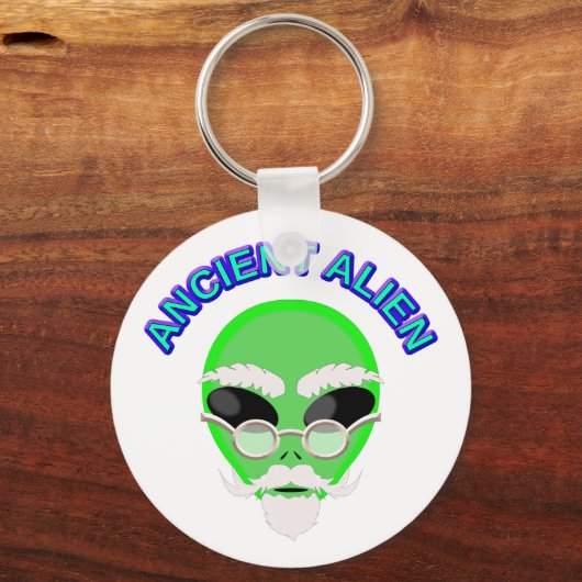 Eine alte Alien Schlüsselanhänger (Vorderseite)