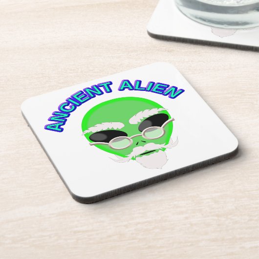 Eine alte Alien Untersetzer (Linke Seite)