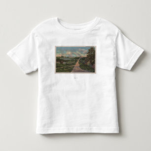 Eine alte Cape Cod-Weg-Ansicht Kleinkind T-shirt