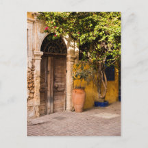 Eine alte europäische Tür