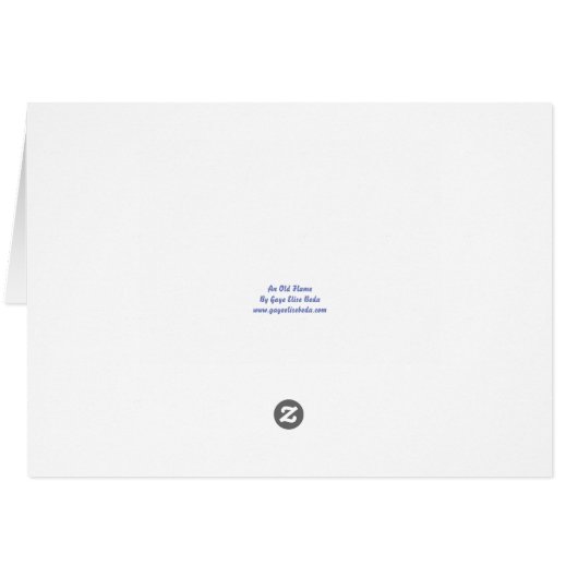 Eine alte Flamme (Rückseite Horizontal)