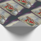 Eine alte Flamme Geschenkpapier (Ecke)