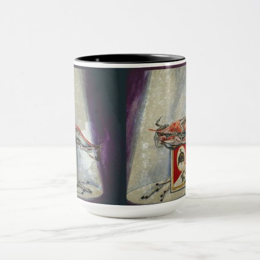 Eine alte Flamme Tasse (Zentrum)