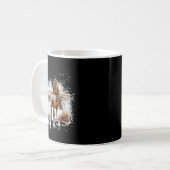 Eine alte Frau, die Pferde reitet, unterschätzen  Kaffeetasse (Vorderseite Links)