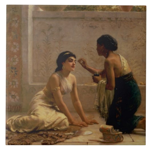 Eine alte Gewohnheit Fliese (Vorderseite)