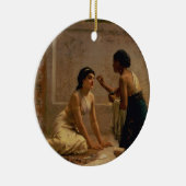 Eine alte Gewohnheit Keramikornament (Rechts)