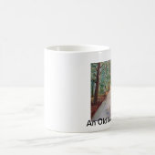 Eine alte Insel-Straße Kaffeetasse (Mittel)