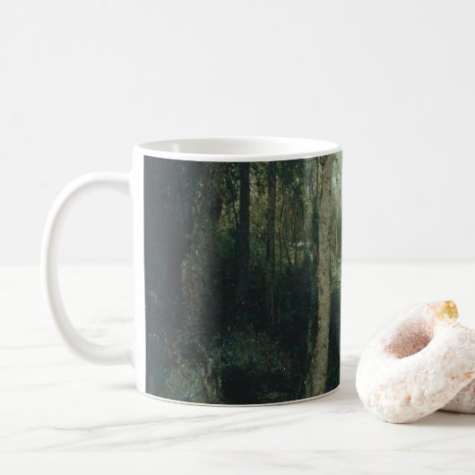 Eine alte Lichtung Malerei (1881) - Kaffeetasse (Mit Donut)