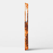 Eine alte rostige Färbung der Oberfläche Case-Mate iPhone Hülle (Rückseite / Links)