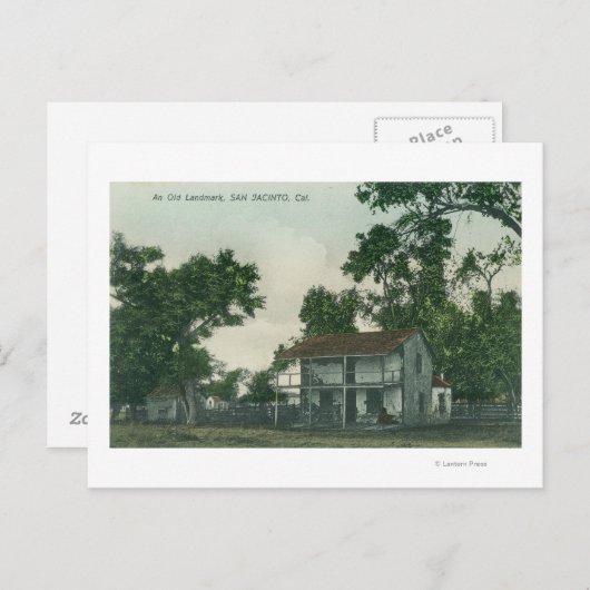 Eine alte Sehenswürdigkeit Postkarte (Vorne/Hinten)