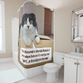 Eine alternative Dimension Duschvorhang (Beispiel)