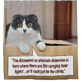 Eine alternative Dimension Duschvorhang (Vorderseite)