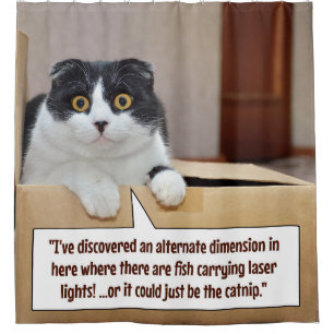 Eine alternative Dimension Duschvorhang