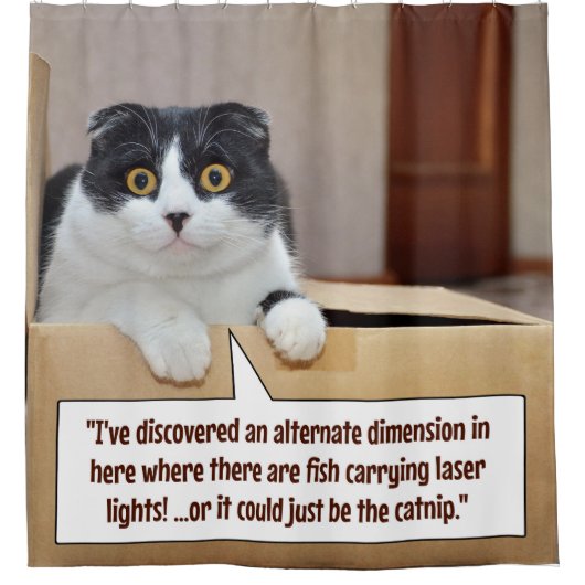 Eine alternative Dimension Duschvorhang (Vorderseite)