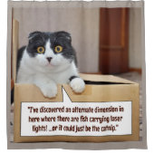 Eine alternative Dimension Duschvorhang (Vorderseite)