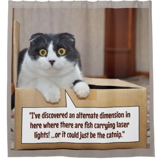 Eine alternative Dimension Duschvorhang (Vorderseite)