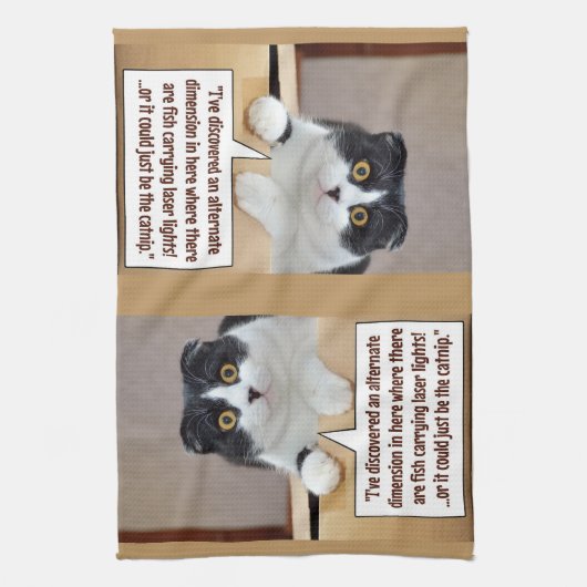 Eine alternative Dimension Geschirrtuch (Vertikal)