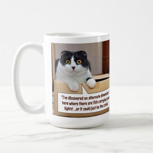 Eine alternative Dimension Kaffeetasse (Links)