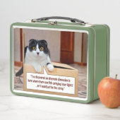 Eine alternative Dimension Metall Brotdose (Beispiel)