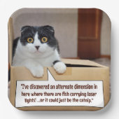 Eine alternative Dimension Pappteller (Vorderseite)