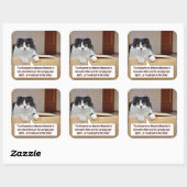 Eine alternative Dimension Quadratischer Aufkleber (Blatt)