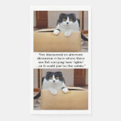 Eine alternative Dimension Serviette (Vorderseite)