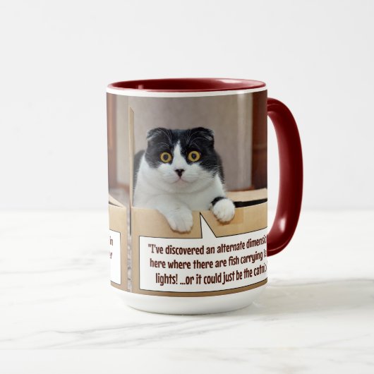 Eine alternative Dimension Tasse (VorderseiteRechts)