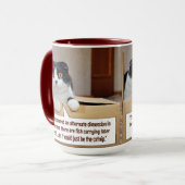 Eine alternative Dimension Tasse (Vorderseite Links)