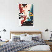 Eine alternative Realität 2 Leinwanddruck (Insitu (Schlafzimmer))