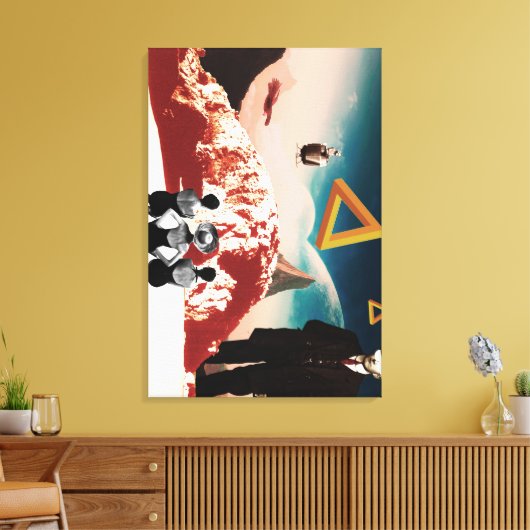 Eine alternative Realität 2 Leinwanddruck (Insitu (Wohnzimmer))