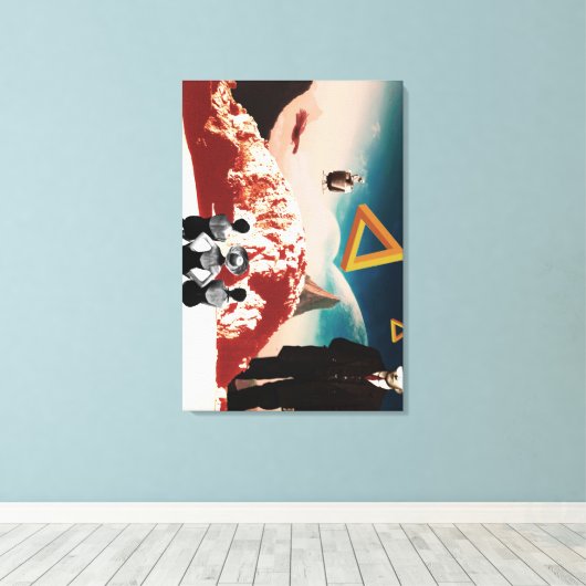 Eine alternative Realität 2 Leinwanddruck (Insitu (Holzboden))