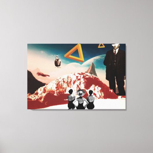 Eine alternative Realität 2 Leinwanddruck (Vorderseite)