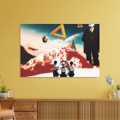 Eine alternative Realität 2 Leinwanddruck (Insitu (Wohnzimmer))