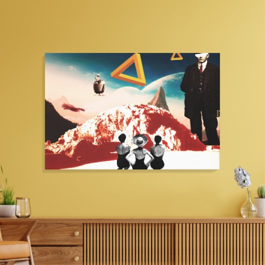 Eine alternative Realität 2 Leinwanddruck (Insitu (Wohnzimmer))