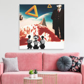 Eine alternative Realität 2 Leinwanddruck (Insitu (Wohnzimmer))