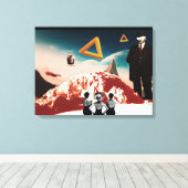 Eine alternative Realität 2 Leinwanddruck (Insitu (Holzboden))