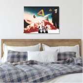 Eine alternative Realität 2 Leinwanddruck (Insitu (Schlafzimmer))