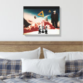 Eine alternative Realität 2 Leinwanddruck (Insitu (Schlafzimmer))