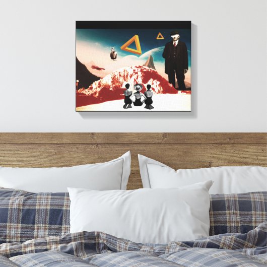 Eine alternative Realität 2 Leinwanddruck (Insitu (Schlafzimmer))
