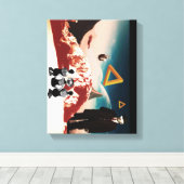 Eine alternative Realität 2 Leinwanddruck (Insitu (Holzboden))