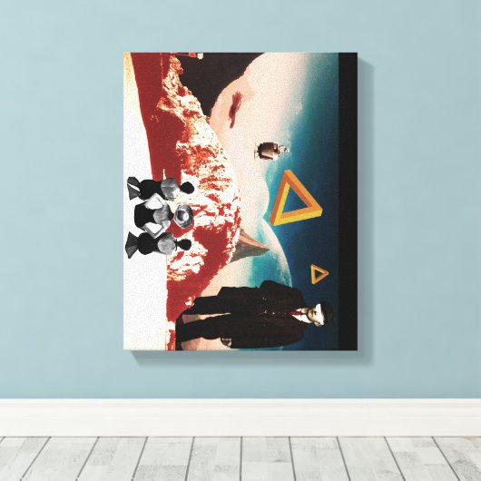 Eine alternative Realität 2 Leinwanddruck (Insitu (Holzboden))