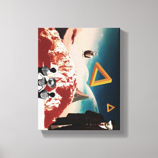 Eine alternative Realität 2 Leinwanddruck (Vorderseite)