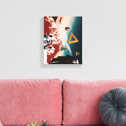 Eine alternative Realität 2 Leinwanddruck (Insitu (Wohnzimmer))