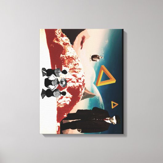 Eine alternative Realität 2 Leinwanddruck (Vorderseite)