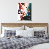 Eine alternative Realität 2 Leinwanddruck (Insitu (Schlafzimmer))